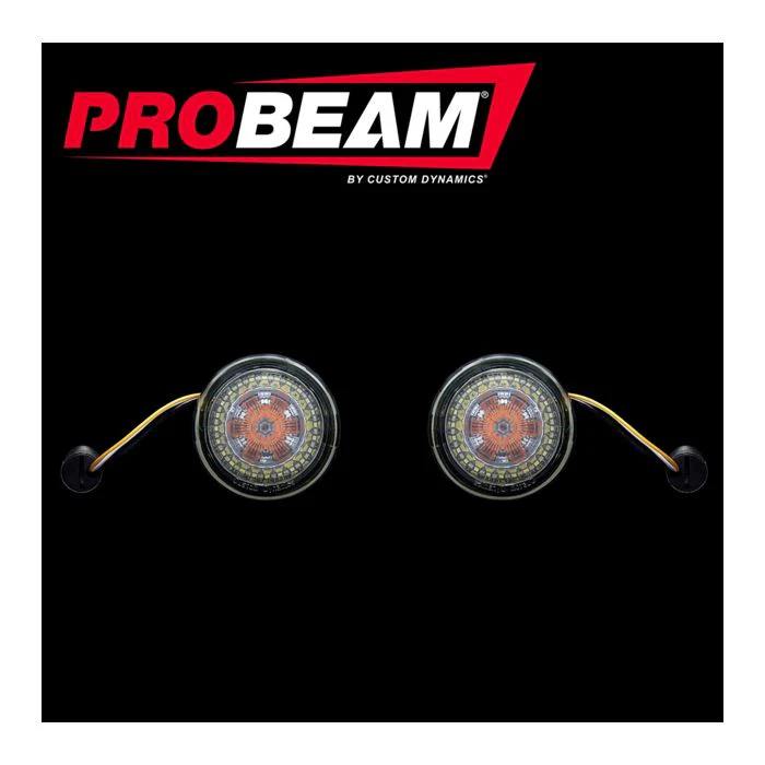 Custom Dynamics Probeam Amber / White Front 1157 LED Bullet Turn Signals - Image 3