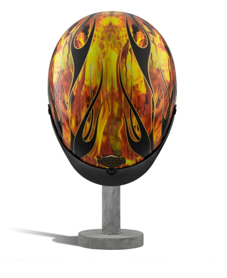 Harley-Davidson Half Helmet Fire Breather Ultra-Light J02 - 98173-18VX - Image 4