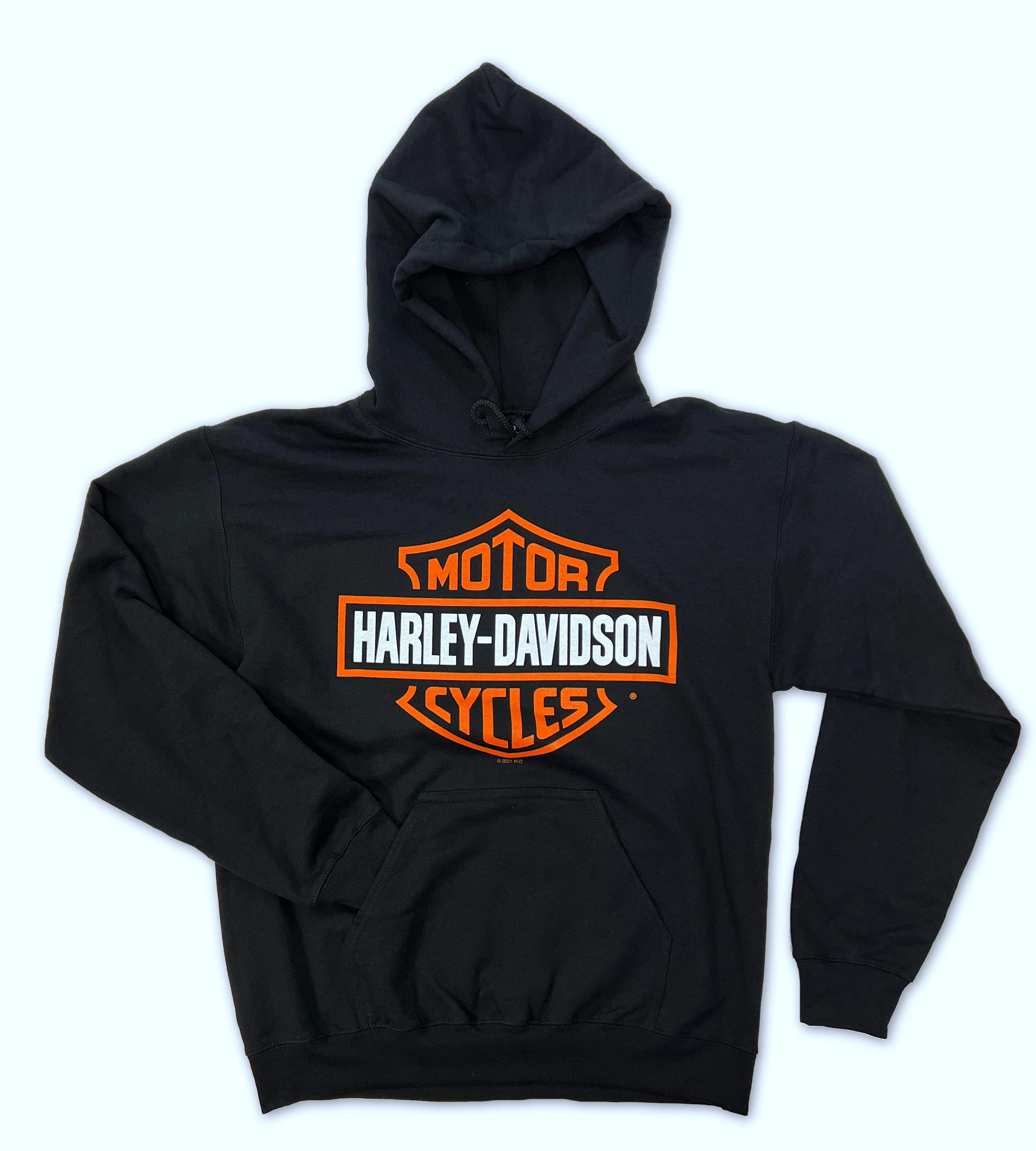 Harley-Davidson® Men's Bar & Shield Logo Pullover Hooded Sweatshirt 40290932 - Image 3