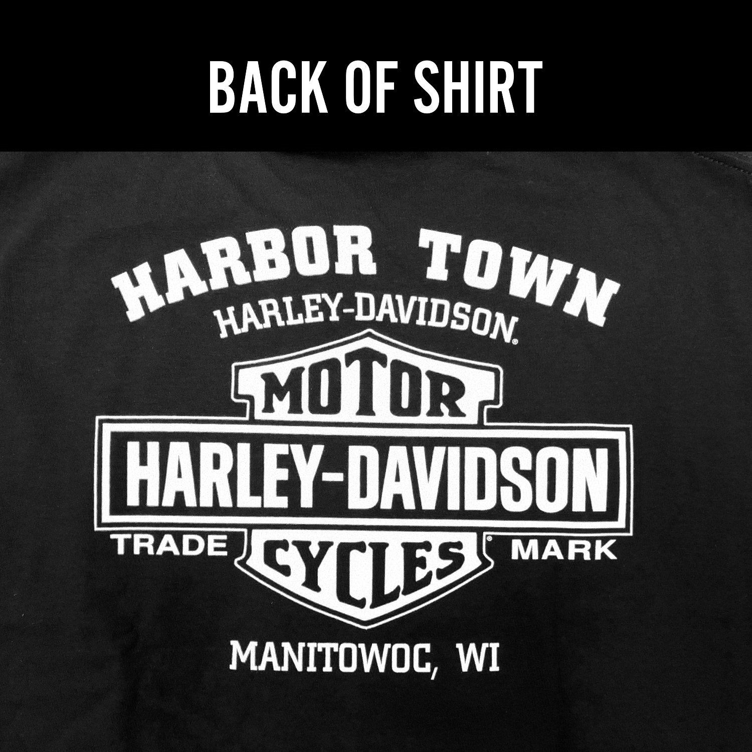 Harley-Davidson Men's Willie G Skull Long Sleeve Tee, Black 40290928 - Image 3