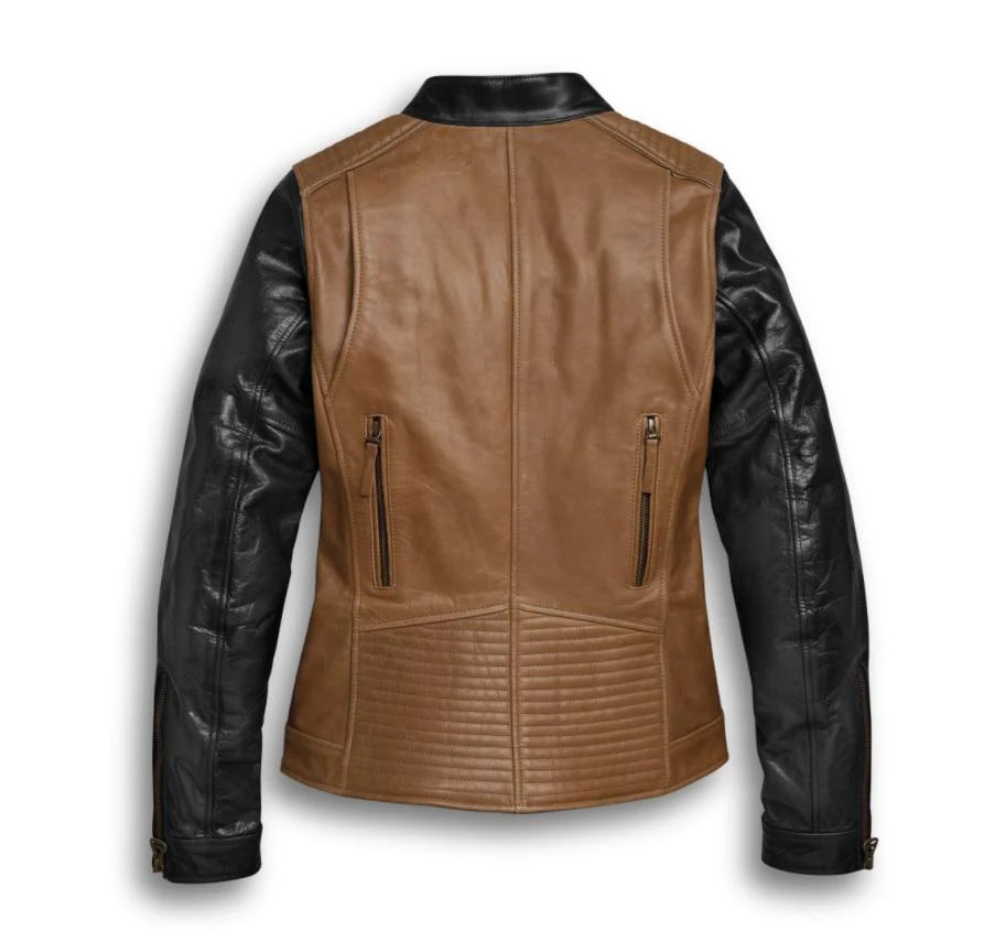 Harley-Davidson® Women's Arterial Leather Jacket - 98005-20VW - Image 4