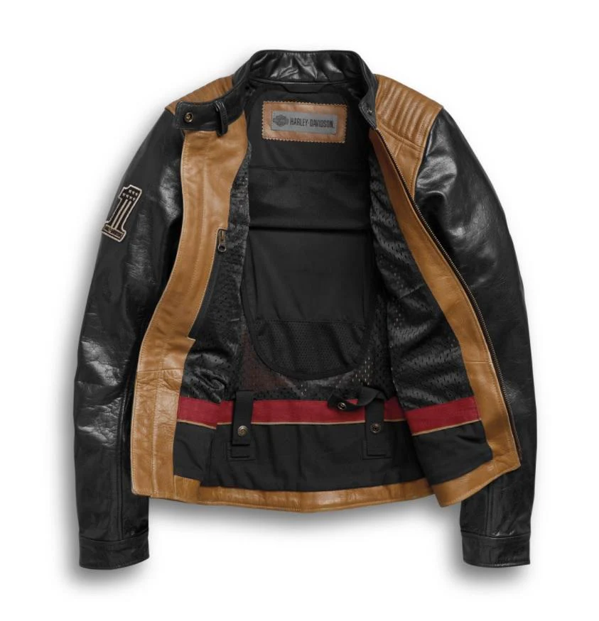 Harley-Davidson® Women's Arterial Leather Jacket - 98005-20VW - Image 5
