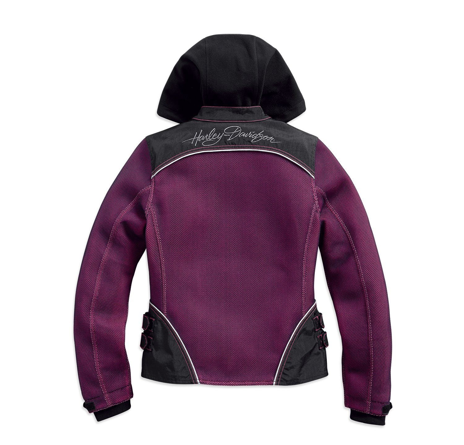 Harley-Davidson® Women's Pink Label 3-in-1 Mesh Jacket - 98319-17VW - Image 4